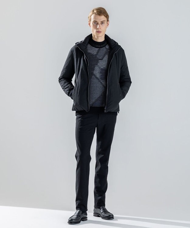 JOSEPH HOMME モロッカンブラインドジャガード　クルーネックニット ブラック系5