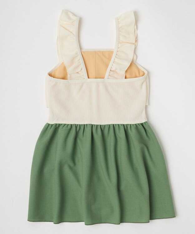 OP／FILA 【repipi armario】編上げAライン水着 カーキ