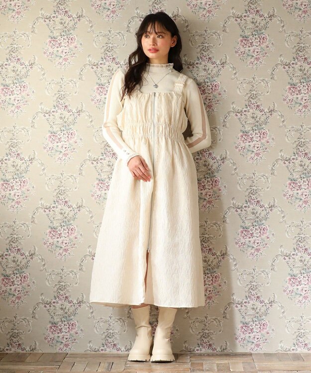 Green Parks ・ＳＵＧＡＲ　ＳＰＯＯＮ　ジャカードジャンスカ Ivory