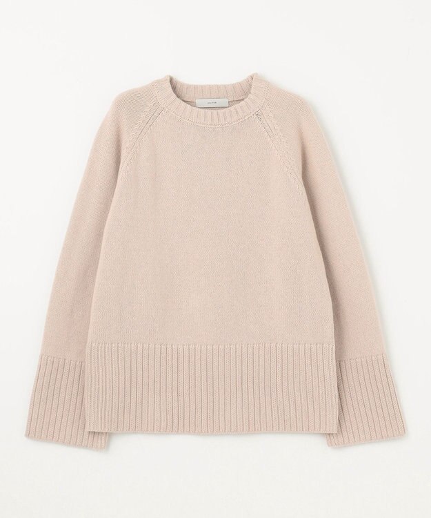 ANY 【6色展開】ラムウールラグランスリーブニット アイボリー