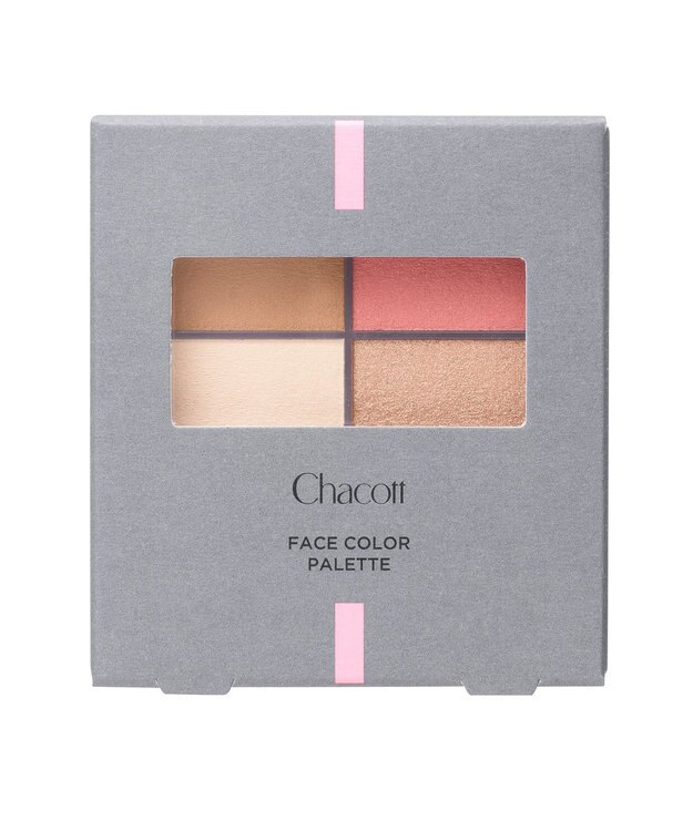 Chacott Cosmetics フェイスカラーパレット【508】愛されブラウン ー