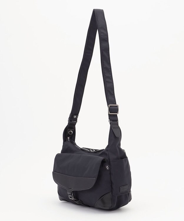 Y'SACCS ミリタリーフラップミニショルダー ブラック