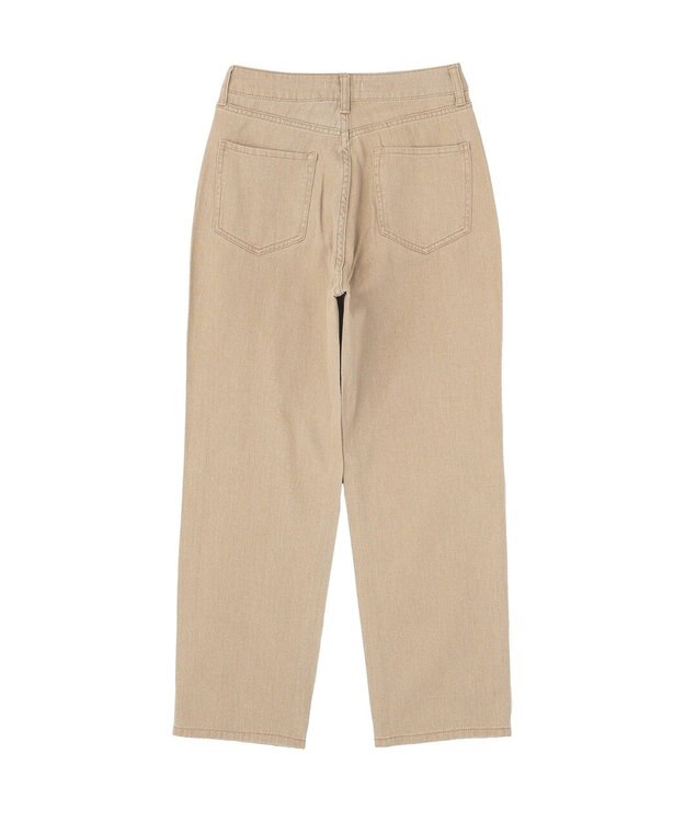 AMERICAN HOLIC ルーズストレートカラーデニムパンツ Beige