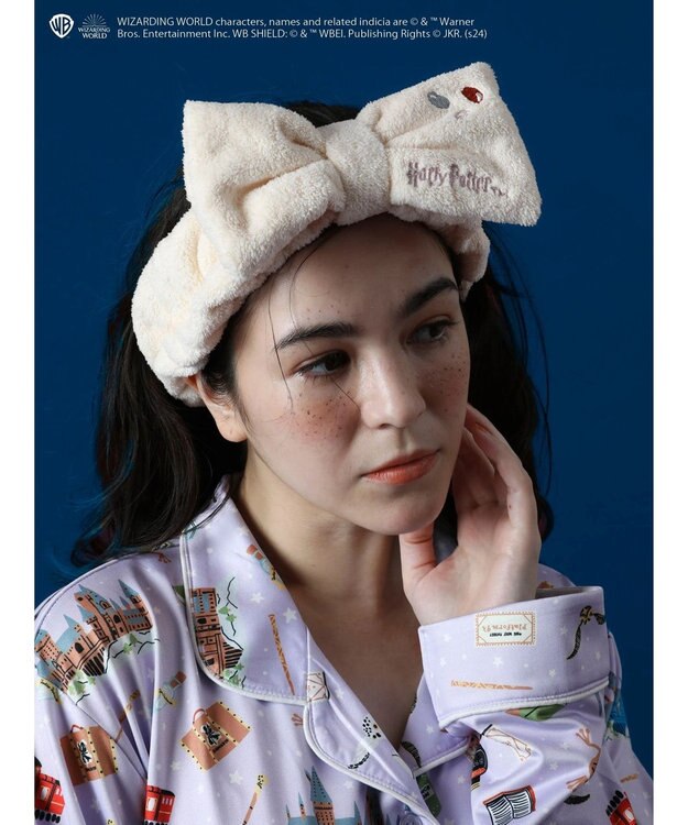 Green Parks ハリーポッター／ワンポイントヘアバンド Ivory