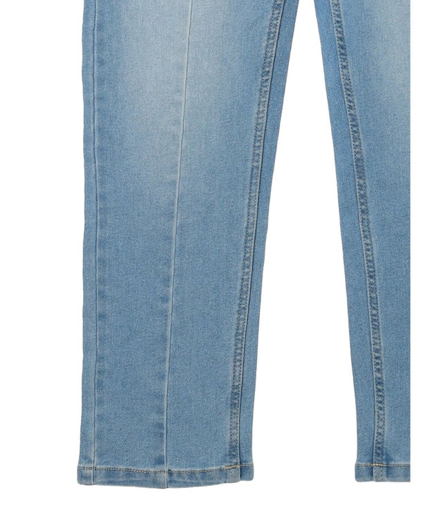 Green Parks ＧＵＭストレッチセンター切替テーパードデニムパンツ Light Blue