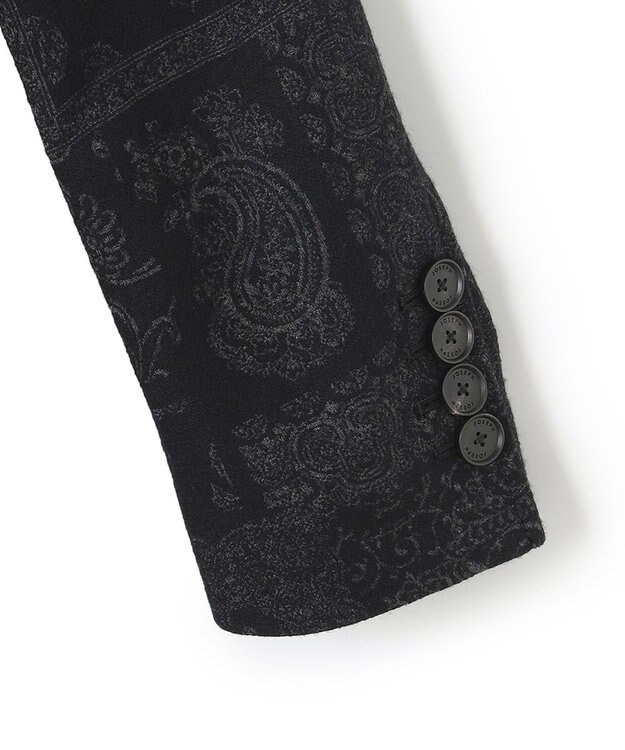 JOSEPH HOMME パッチジャガードジャジー　チェスターコート グレー系3