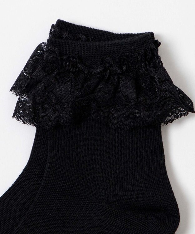 WEGO レースソックス ブラック