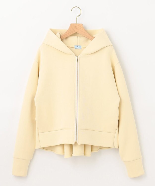 組曲 【人気商品入荷！】ダンボールジャージーバックフリル パーカー イエロー系
