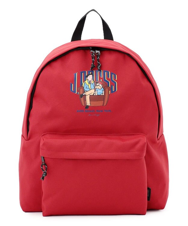 J.PRESS MEN 【AaronChang】【UNISEX】ナイロンキャンバス バックパック オールドローズ系