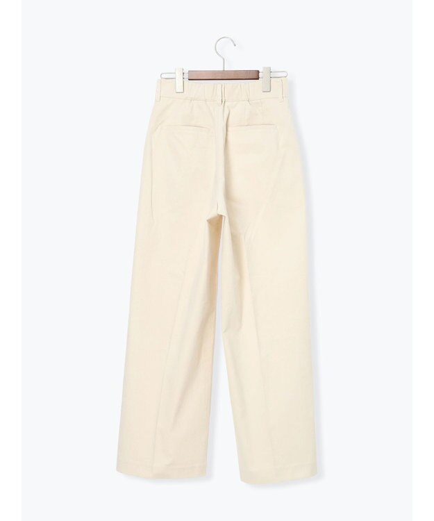 Te chichi 【宮本茉由着用】コーデュロイワイドパンツ オフホワイト