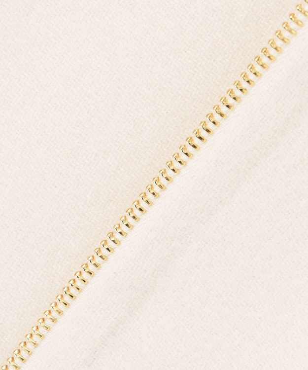 23区 L ウールライトリバー ノーカラー ショートコート ベージュ系