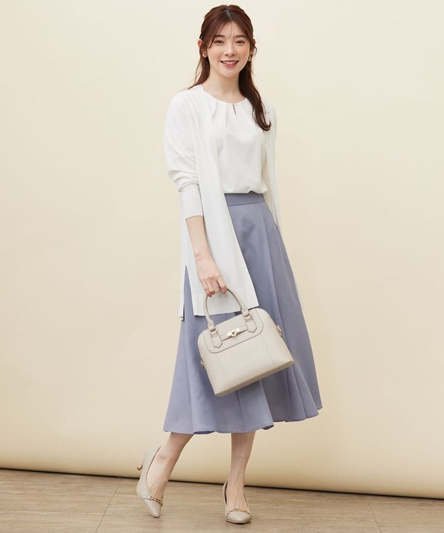 ANY SIS 【UVケア】サイドスリットロング カーディガン オフ