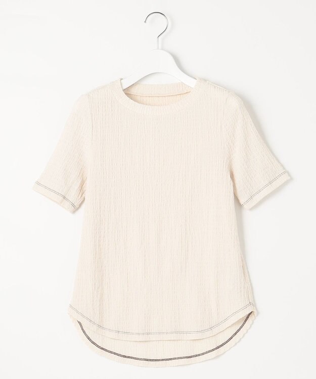 Feroux ラッセルシャーリング Tシャツ アイボリー系