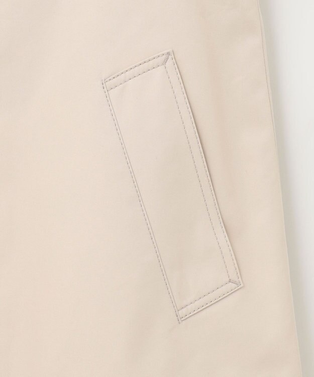 23区 コットンポリエステルギャバジン ショート トレンチ コート ベージュ系