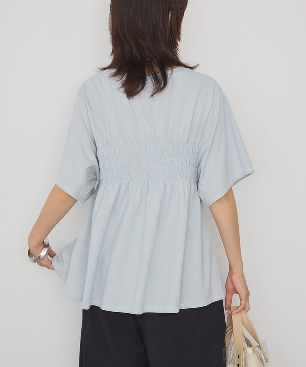 AMERICAN HOLIC シャーリングプリントTシャツ Light Gray