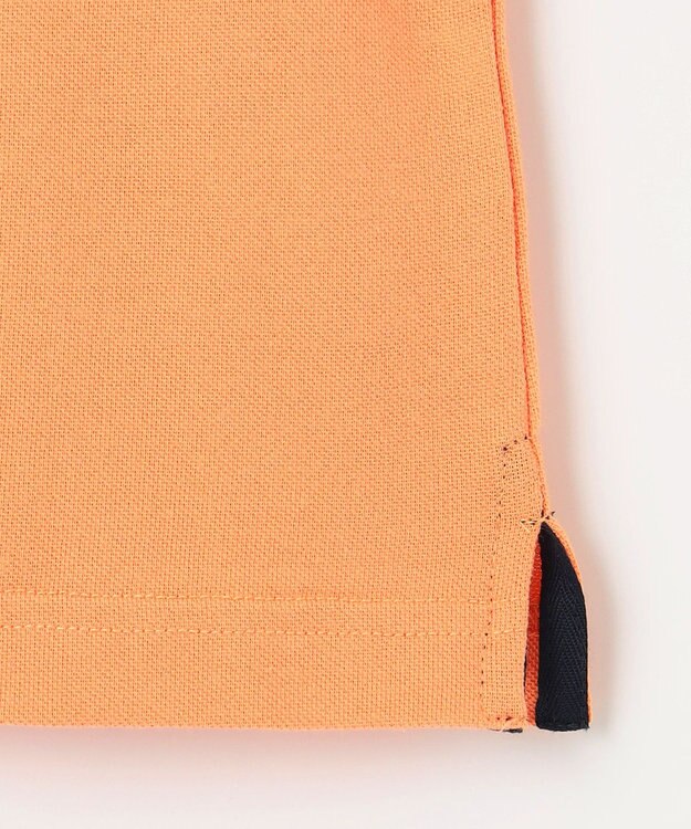 J.PRESS KIDS 【100-130cm】 T/Cライト鹿の子ポロシャツ オレンジ