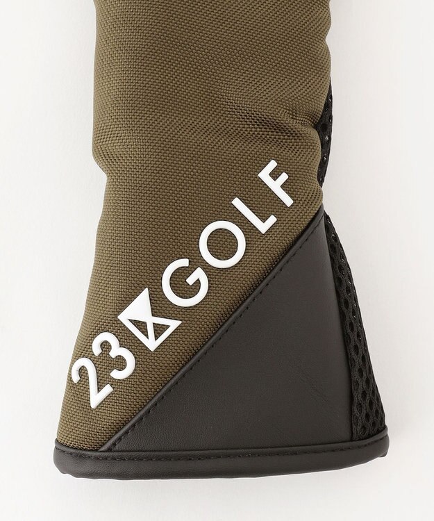 23区GOLF 【UNISEX】メランジシリーズ ヘッドカバー カーキ系