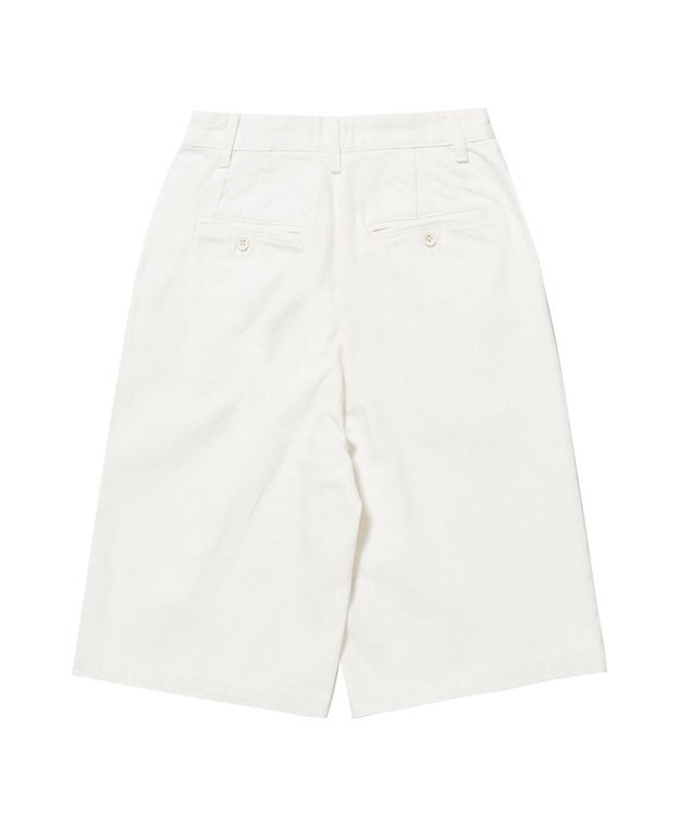 woadblue ＜坪田あさみさんコラボ＞ Marine Shorts マリンショーツ ハーフパンツ ホワイト WHITE