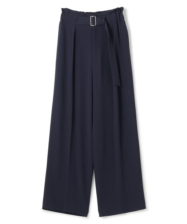 BEIGE， 【洗える・L-size】CINDY / ワイドパンツ Navy