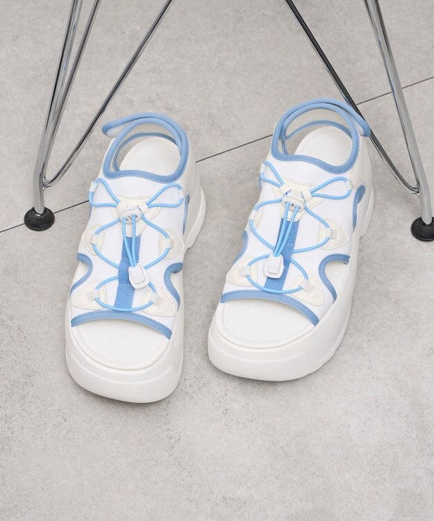 WEGO ボリュームスポーツサンダル 柄1