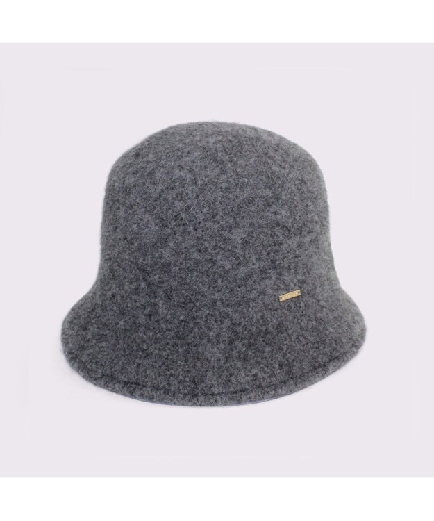 ATRENA 【日本製】FLUFFLY ウールバケットハット グレー