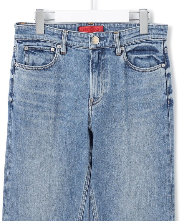 23区 【RED CARD TOKYO×23区】デニム ワイドパンツ ライトブルー