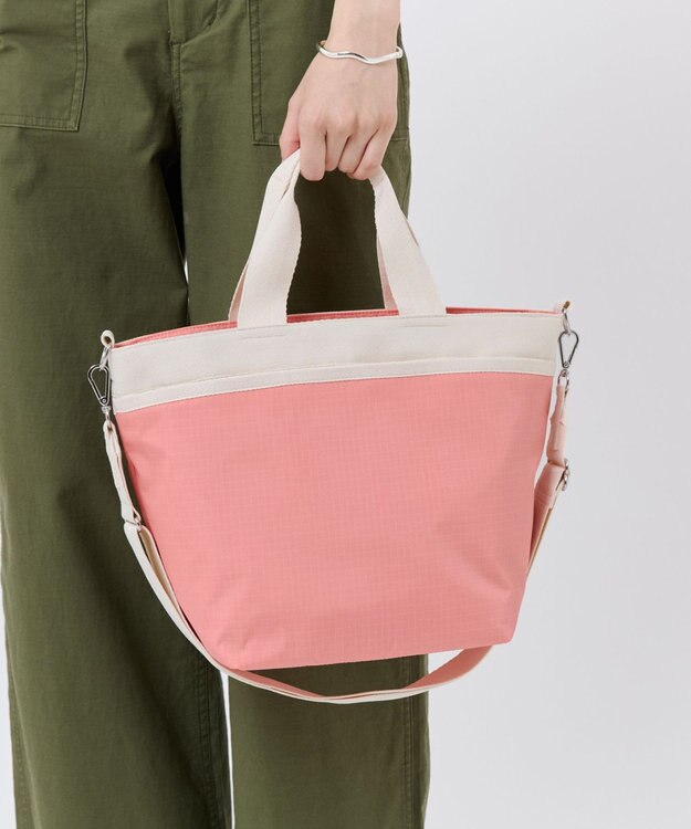 LeSportsac BUCKET TOTE/コーラルパンチ/メレンゲ コーラルパンチ/メレンゲ