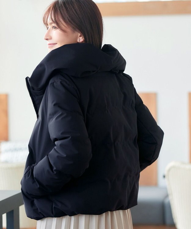 Tiaclasse 【安田美沙子さん着用・新色追加】シームレスダウンコート ネイビー