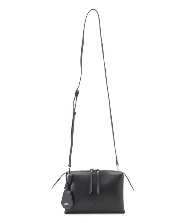 23区 【先行予約】スクエアフラット ショルダーバッグ ブラック系