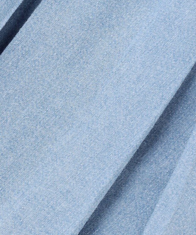 ANY KIDS 【洗濯機可能】プリーツ ミニスカパン デニム