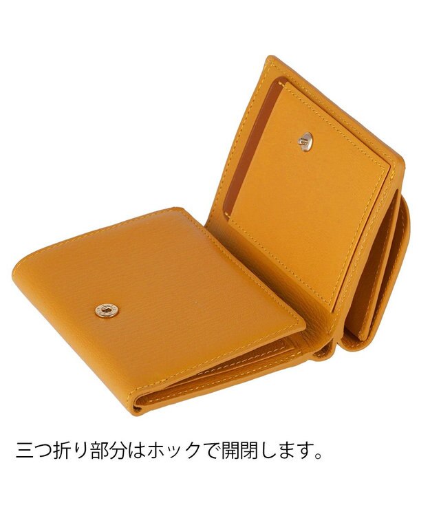 tsumori chisato CARRY ネコおこし 3つ折り財布 イエロー