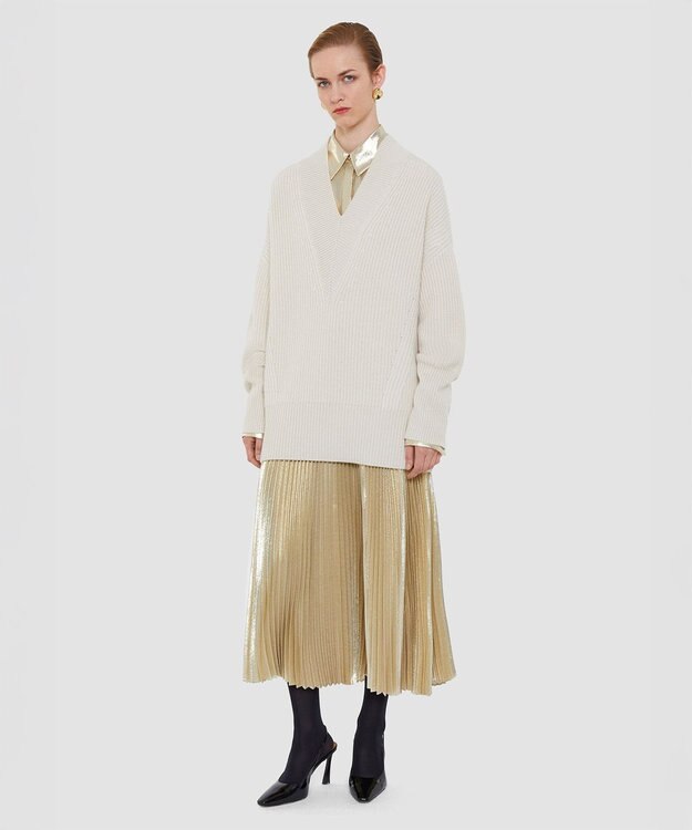 JOSEPH キャッシュ フィッシャーマンリブ　ジャンパー Wax