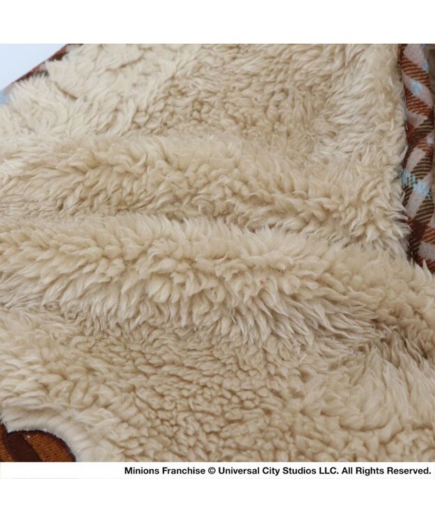 PET PARADISE ミニオン ボブ ティム 背中開き ベスト 小型犬 茶系