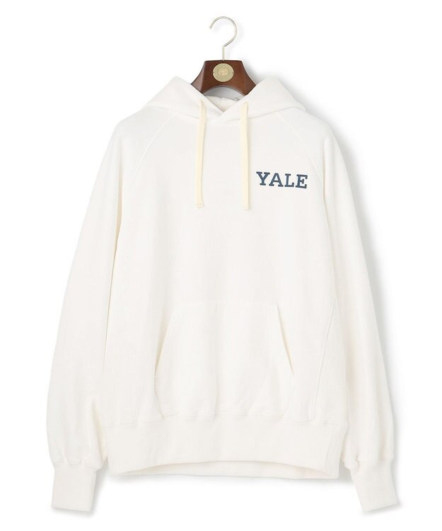 J.PRESS MEN 【Pennant Label】Hoodie / Yale ホワイト系