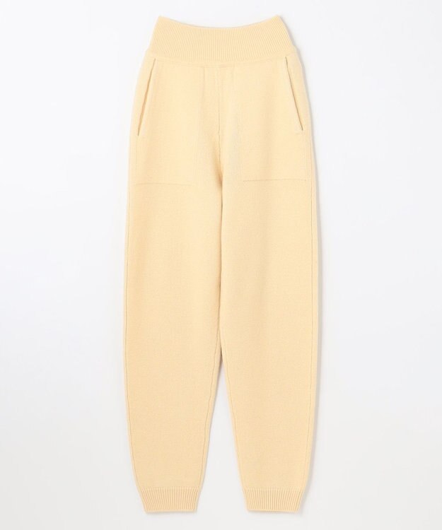 NAVE ウールカシミヤパンツ ライトイエロー系