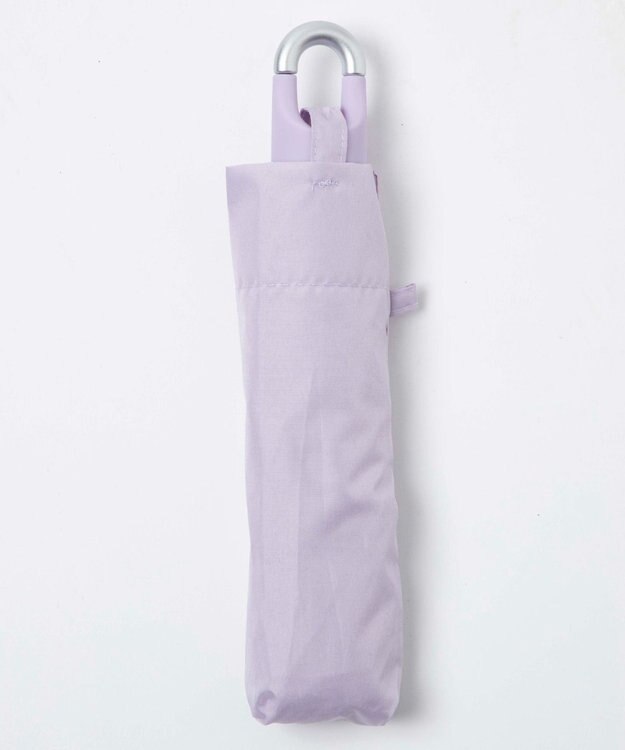 WEGO 【レイングッズ】カラビナ付き折り畳み傘 パープル