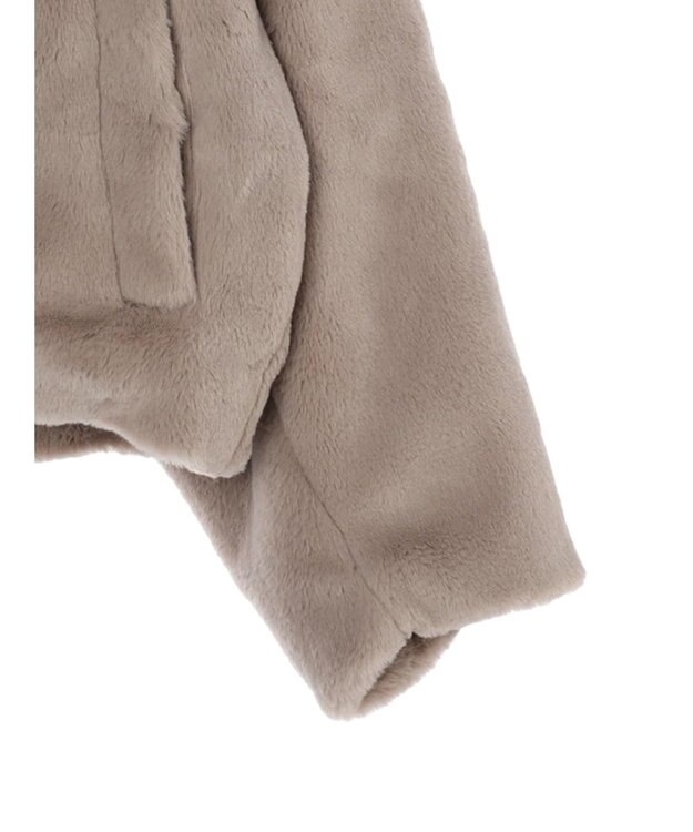 earth music&ecology ファーブルゾン Mocha