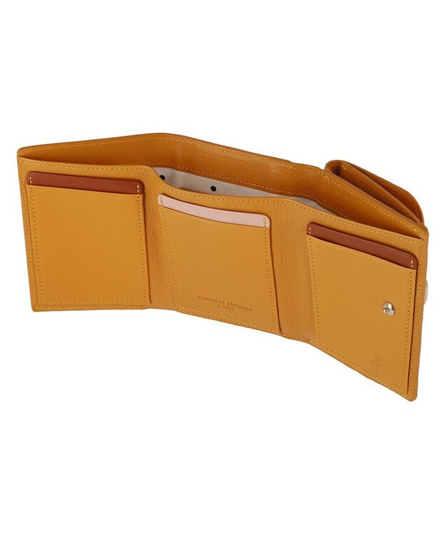 tsumori chisato CARRY ネコおこし 3つ折り財布 イエロー