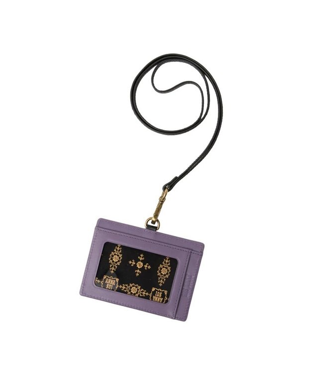 ANNA SUI ウィング IDケース クロ