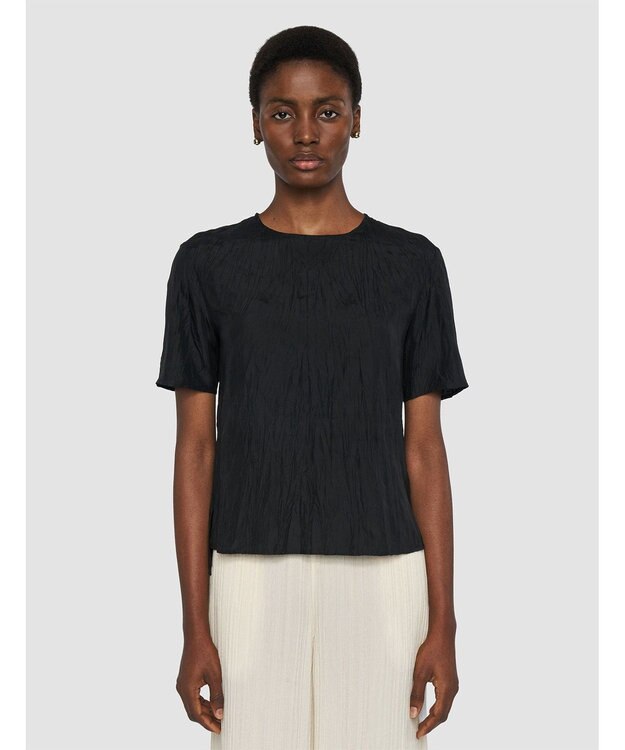 JOSEPH 【洗える】ハボタイ　シルクブラウス Black