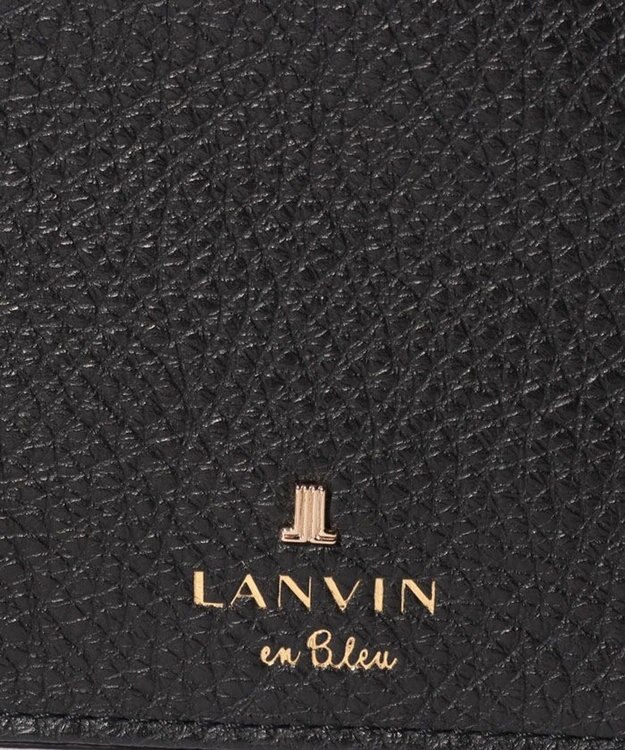 LANVIN en Bleu メラニー リール付きパスケース ブラック