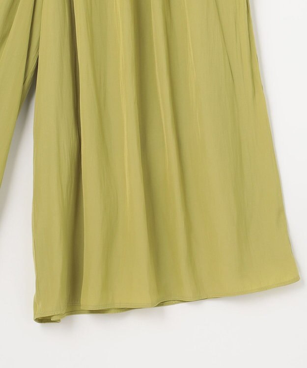 ANY 【洗濯機可能・ウエストゴム】リラックススカーチョ ピスタチオ