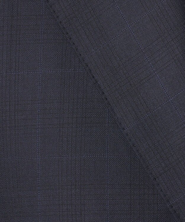 GOTAIRIKU 【Loro Piana Fabric】365 通年スーツ(ネイビー×格子) ネイビー系4