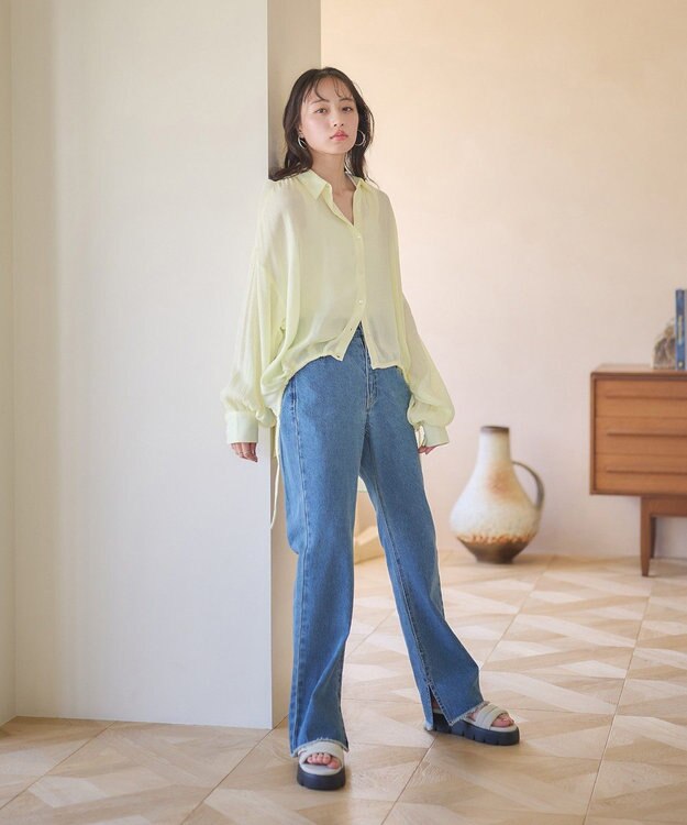 earth music&ecology ＯＲｉｅｎｔａｌ　ＴＲａｆｆｉｃ　パデットサンダル Green