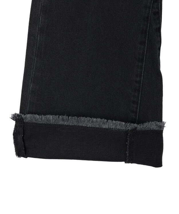 AMERICAN HOLIC マチ付きフレアデニム Black