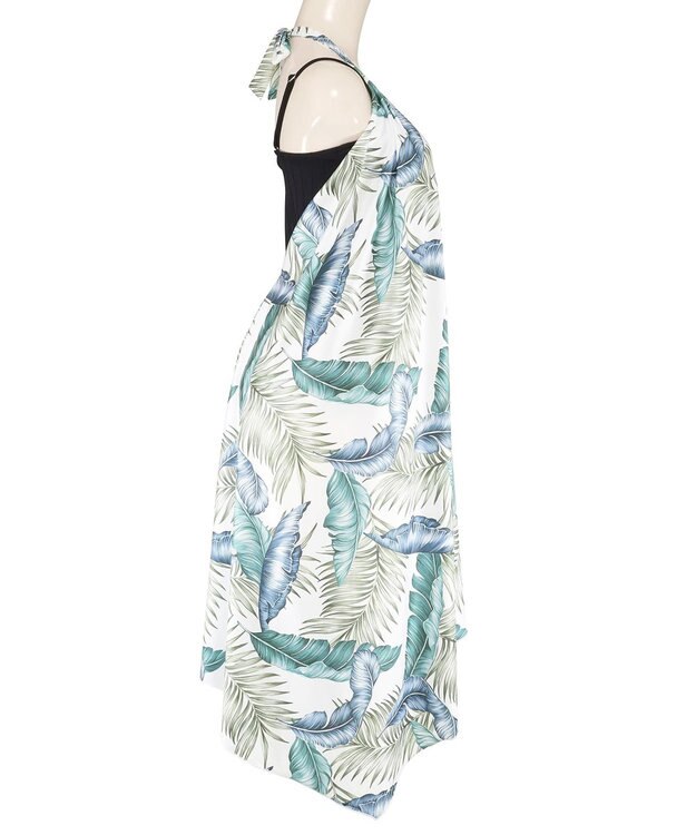 San-ai Resort（三愛水着楽園） WEB限定　ドレスパレオ3点セット【Beach Queen（ビーチクイーン）】 オフホワイトA