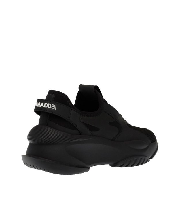 STEVE MADDEN BACKFIRE ストレッチニットボリュームスニーカー ブラック