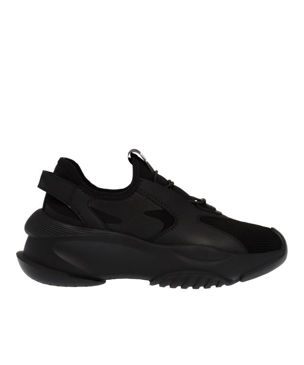 STEVE MADDEN BACKFIRE ストレッチニットボリュームスニーカー ブラック