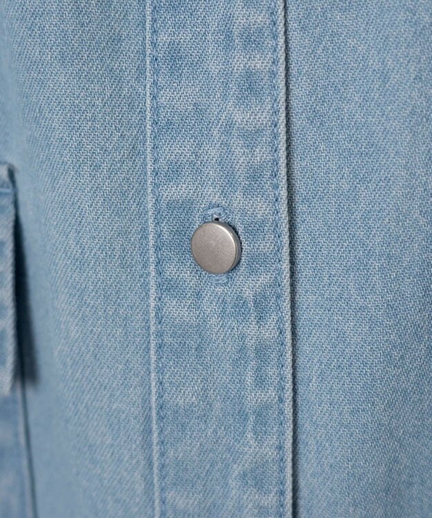 WEGO デニムBIGシャツ デニム淡色