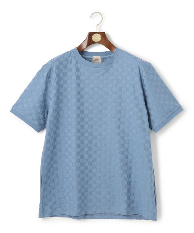 J.PRESS MEN 【KING SIZE】【吸湿速乾 / ビジネス対応】【J.PRESS PREMIUM JERSEY】 リンクス Tシャツ サックスブルー系